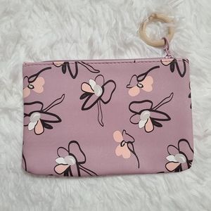 IPSY Purple Dragonfly Makeup Bag (NWOT)